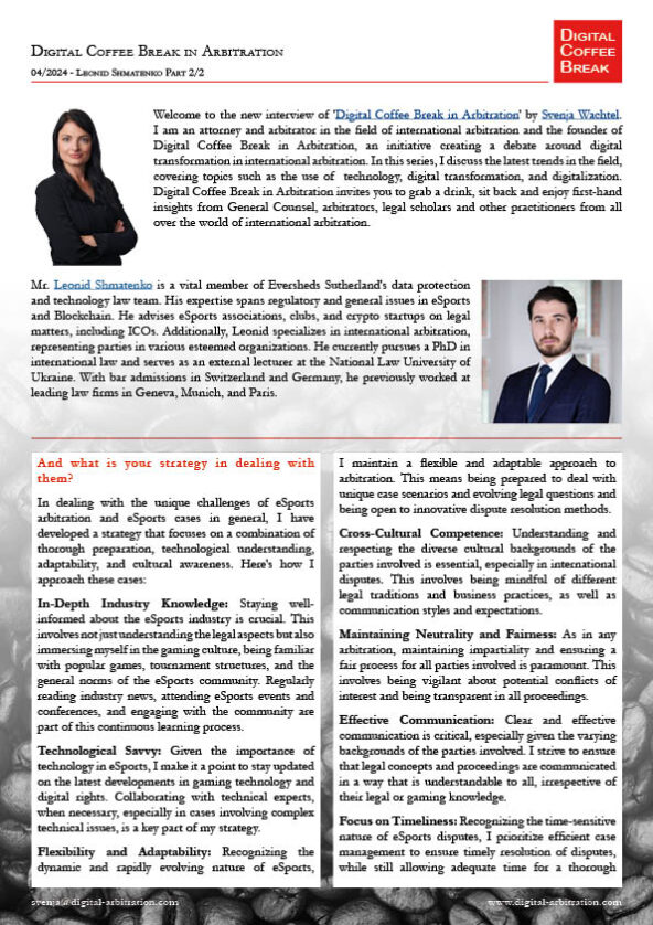 EDITION 16 – Leonid Shmatenko Part2